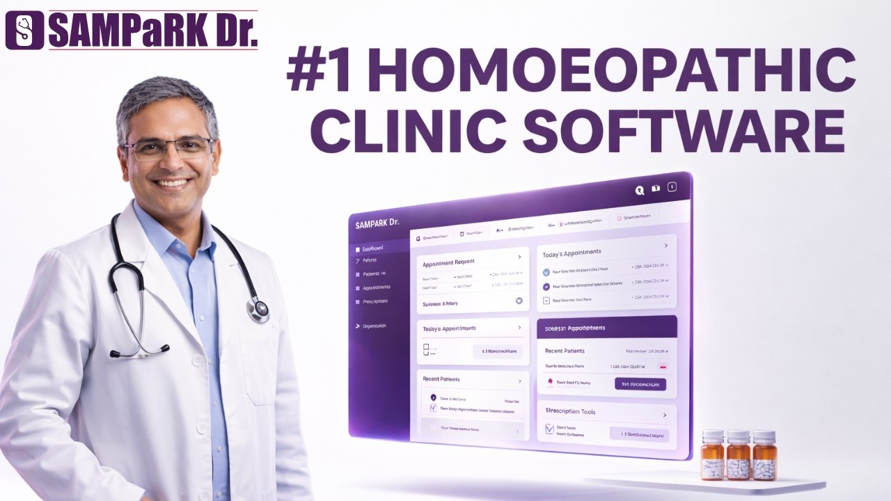 Is There Any Software to Manage Homeopathy Clinics? Full Demo SAMPaRKDr