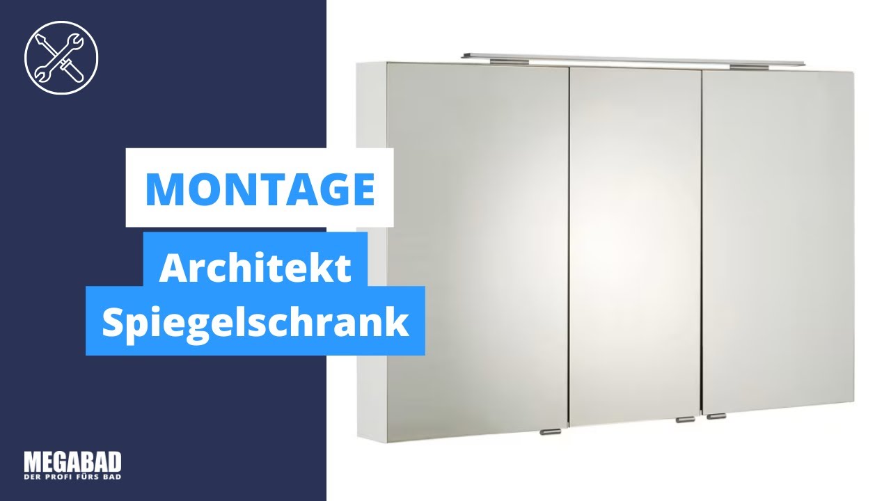 Architekt Spiegelschranks | Montage | Megabad Profi Collection
