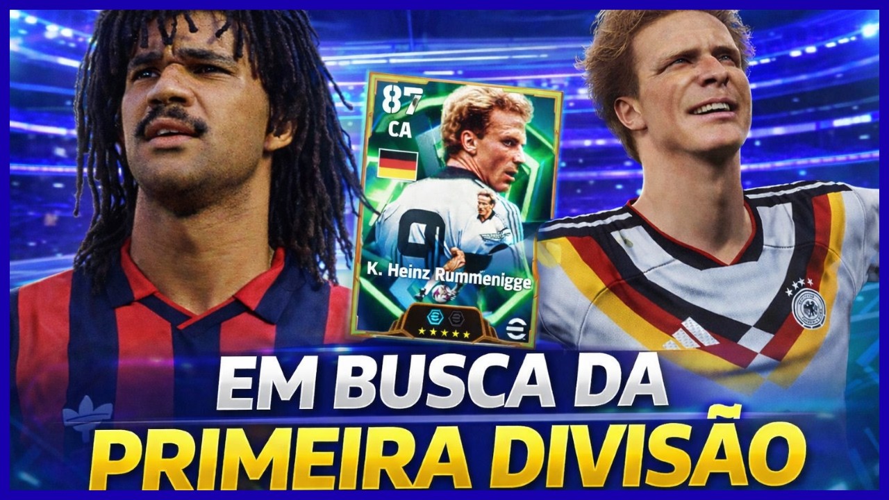 🔥EFOOTBALL 2026 AO VIVO l EM BUSCA DA PRIMEIRA DIVISÃO! #efootball