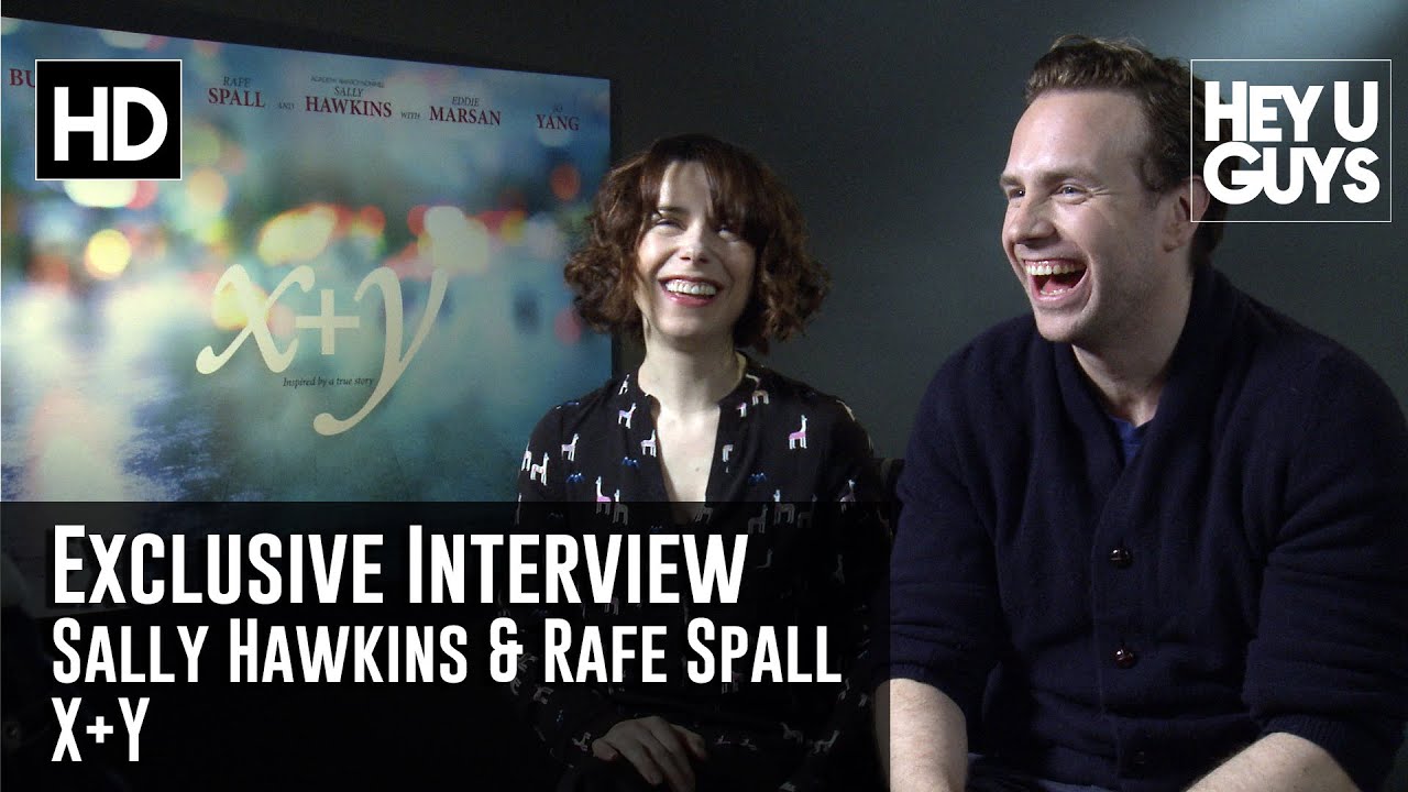 Sally Hawkins & Rafe Spall Exclusive Interview - X+Y (Sexy Maths!)