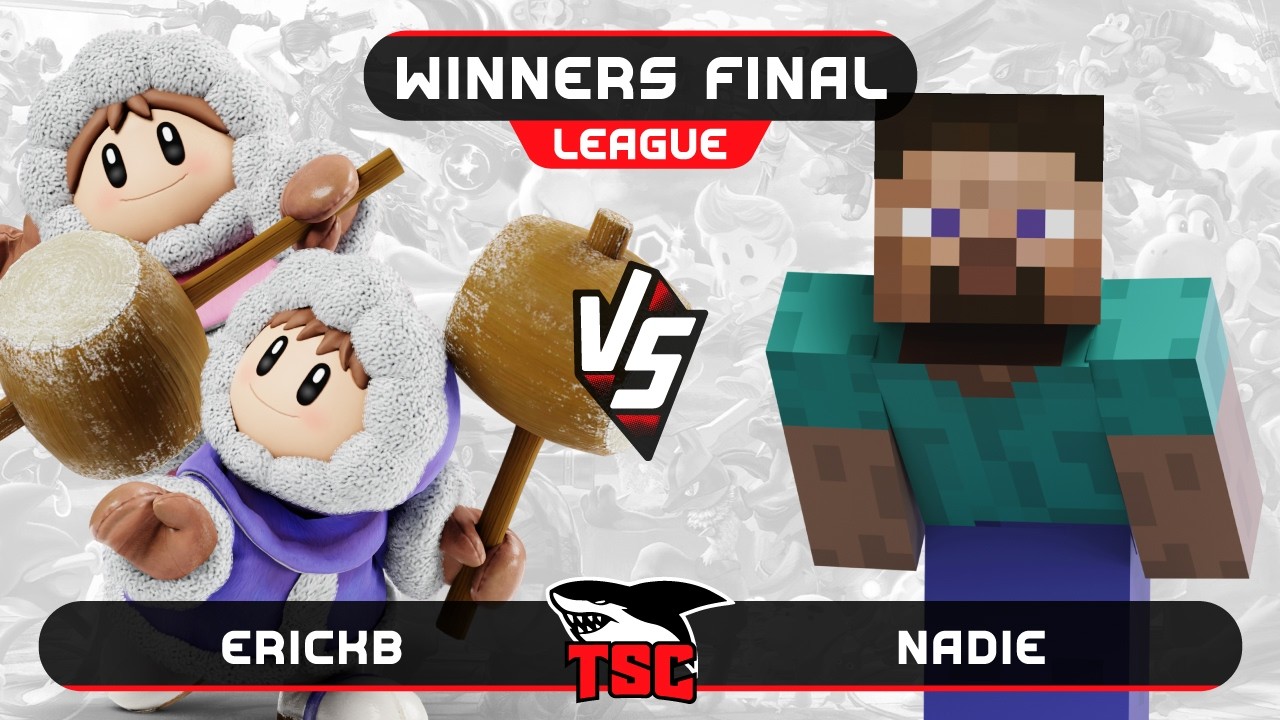 ErickB (Ice Climbers) vs Nadie (Steve) - Winners Final - Smacho League 17 - SSBU