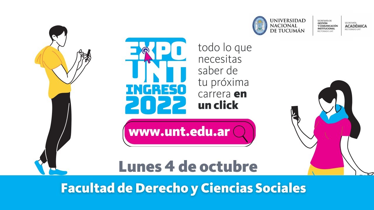 Expo UNT Virtual: Facultad de Derecho y Ciencias Sociales