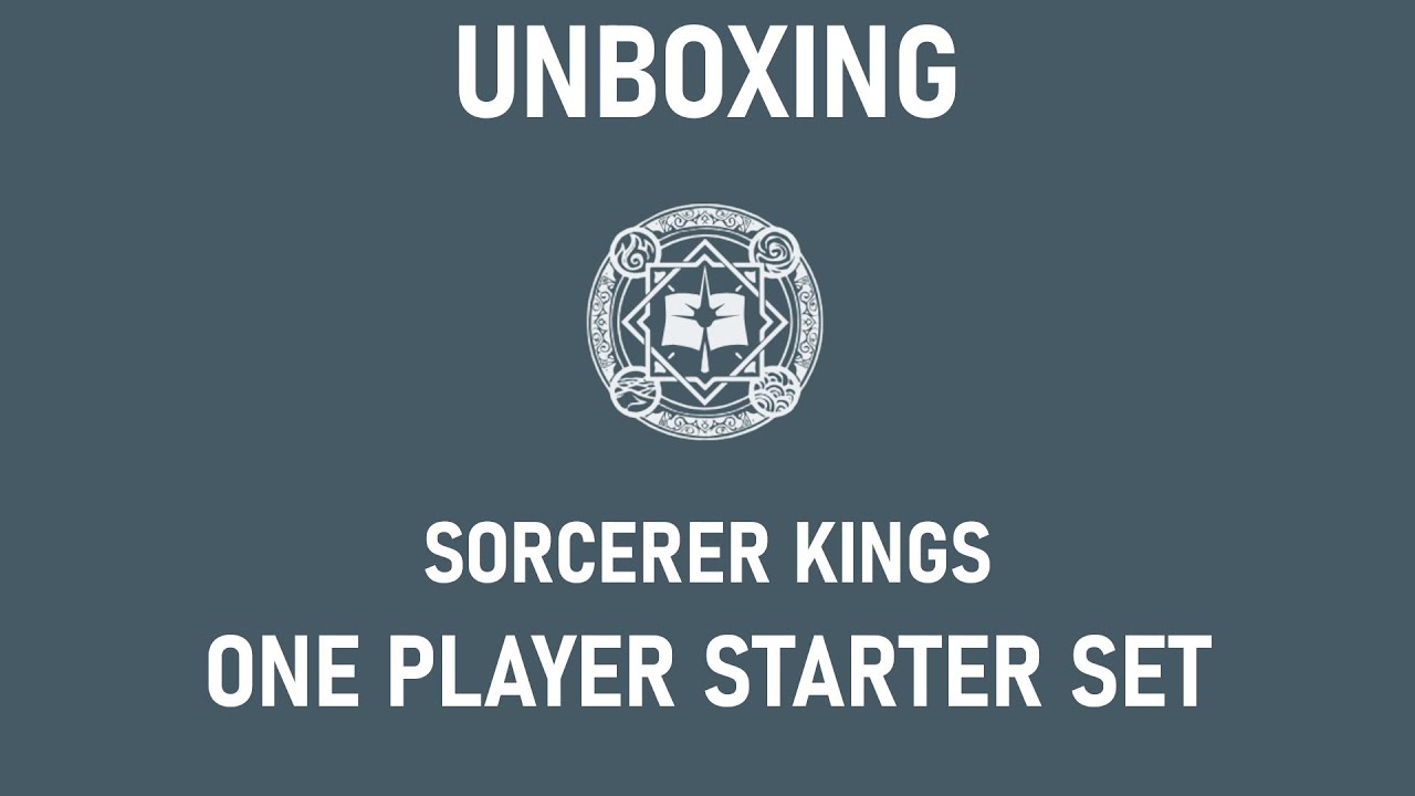 Unboxing the Sorcerer Kings Starter Set - Inside the Box #45