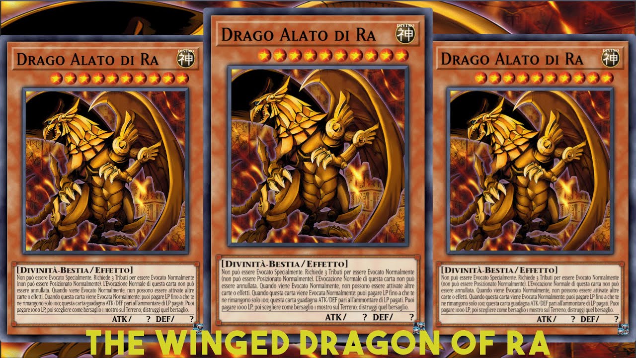 Yu Gi Oh! Power Of Chaos BAKURA THE DARK SPIRIT THE WINGED DRAGON OF RA DECK