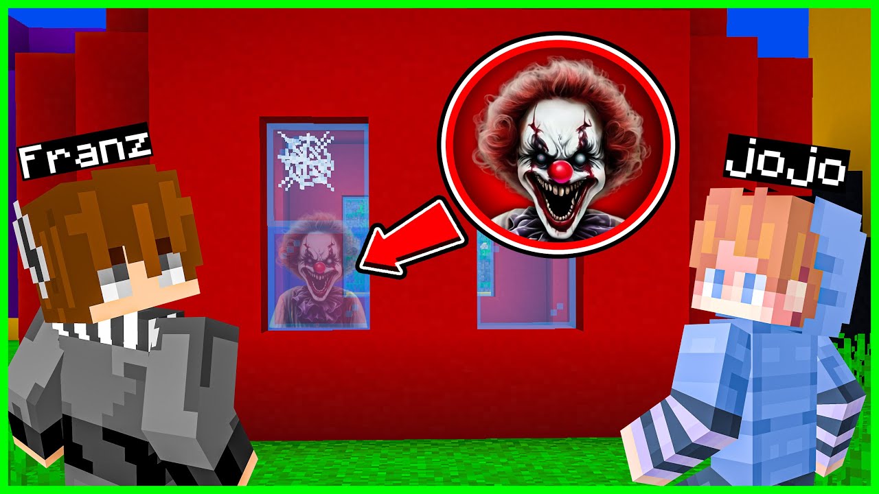 GAWAT!! AKU MENEMUKAN MARKAS BADUT MENGERIKAN di MINECRAFT