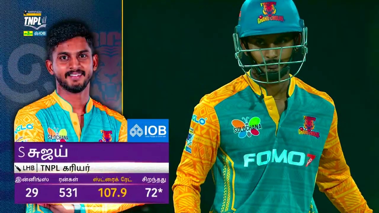 Match 28 Highlights: Dindigul Dragons vs Trichy Grand Cholas