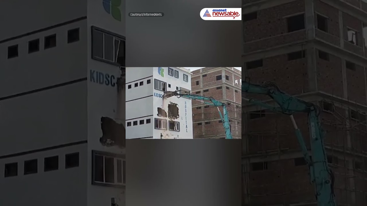 Hyderabad's HYDRAA Reclaims 8 Acres in Demolition Drive Against Illegal Constructions