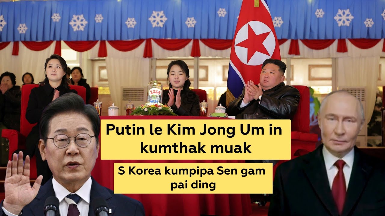 Kumthak Ah Putin Le Kum Jong Um Thugenna, thutuam" (3/1/2025)