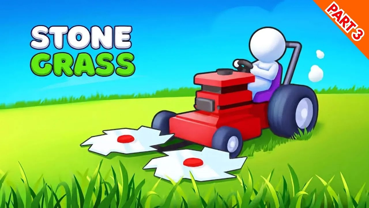 New Lands UNLOCKED! | Stone Grass Gameplay Part 3 🌍🌾