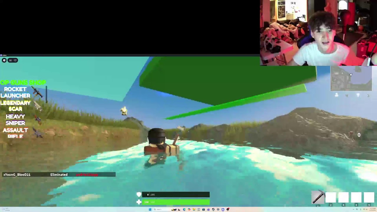 playing roblox fortnite with friends