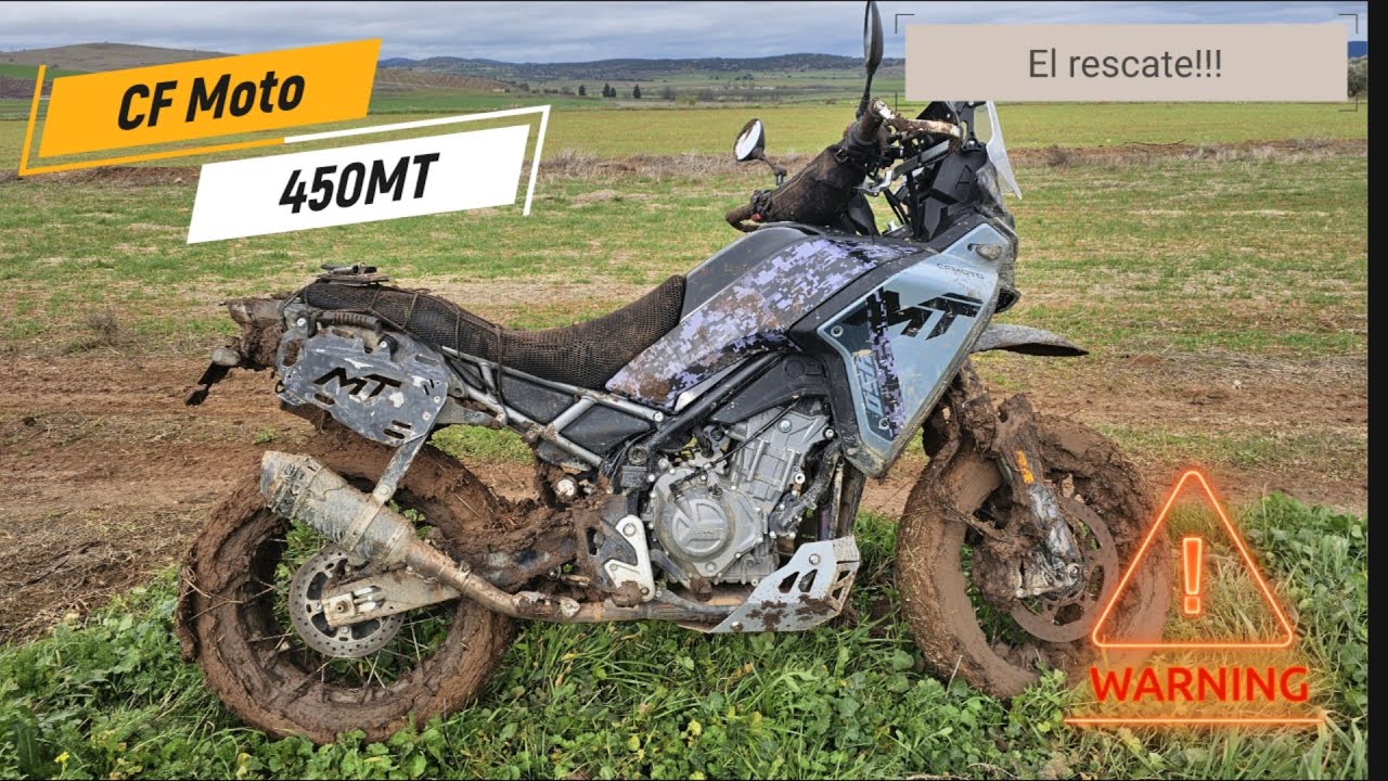CF Moto 450MT El Rescate. Ruta CiudadReal-Toledo offroad