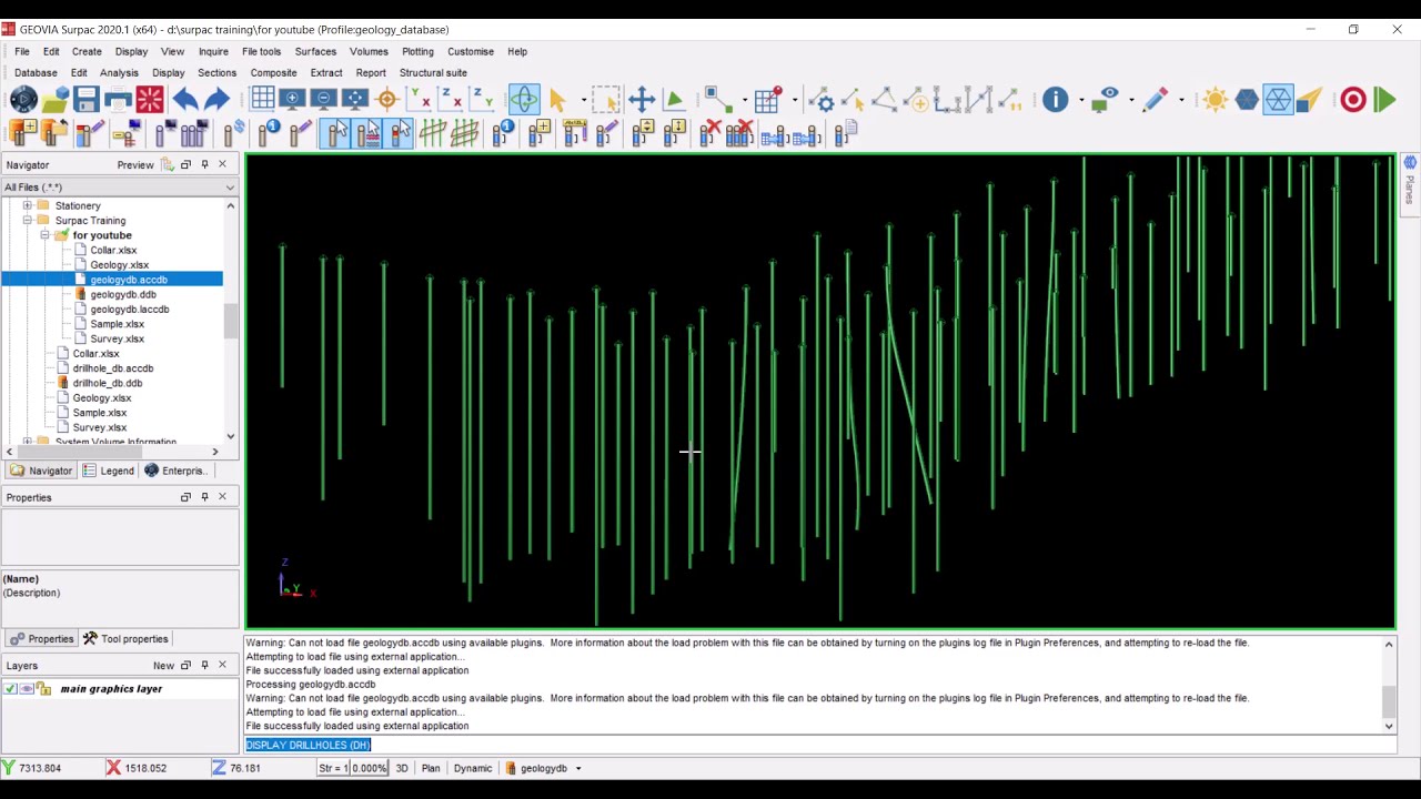 Surpac Tutorial : Creating a Geological Database