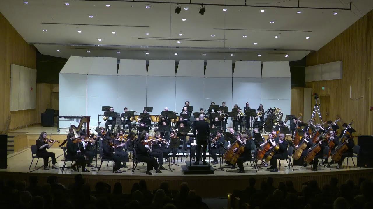 Symphony Orchestra.     Tuesday, March 10, 2026, 7 – 8:30pm