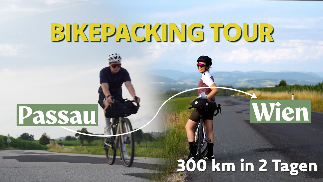 Passau - Wien in 2 Tagen | 300km OHNE Erfahrung 