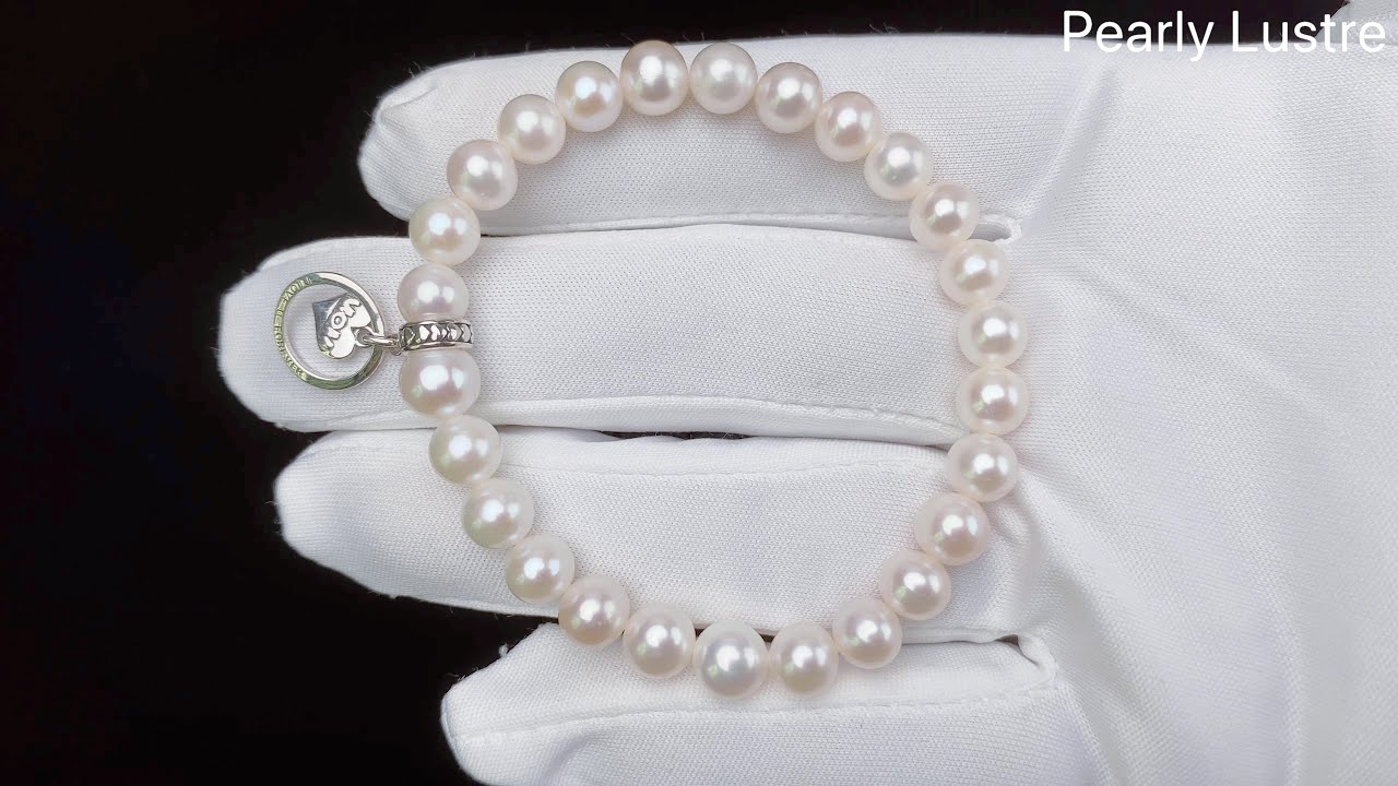 Pearly Lustre Elegant Freshwater Pearl Bracelet WB00061