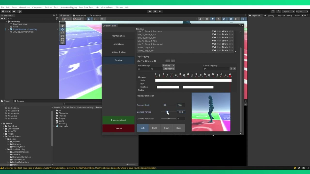 Motion Matching System for Unity - Tutorial #2: How to create a dataset