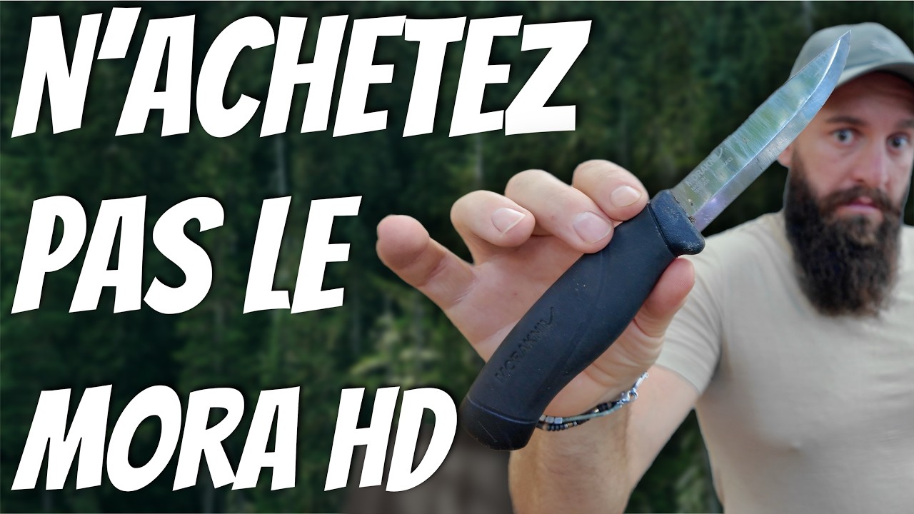 Les 5 Meilleurs Couteaux de Survie de Mora ( et Victorinox )