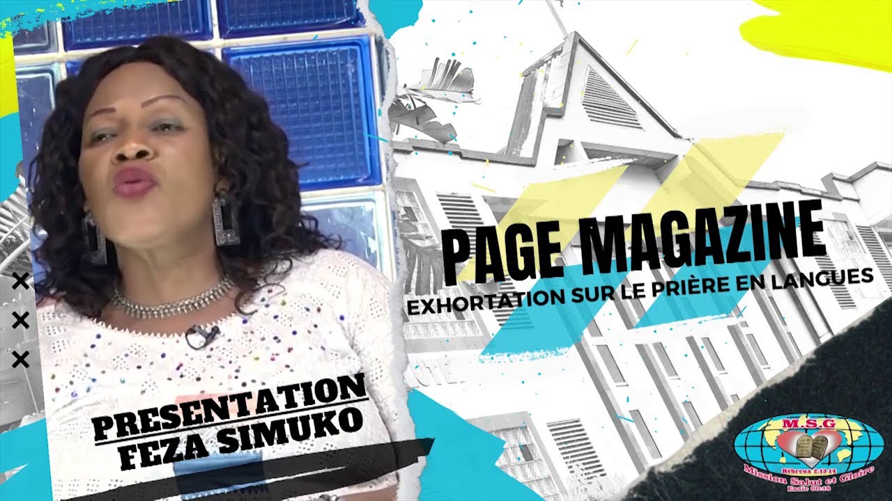 PAGE MAGAZINE - EST-CE QUE LE MIRACLE ACCOMPAGNE, QUE CE QUI PARLE EN          LANGUES ?