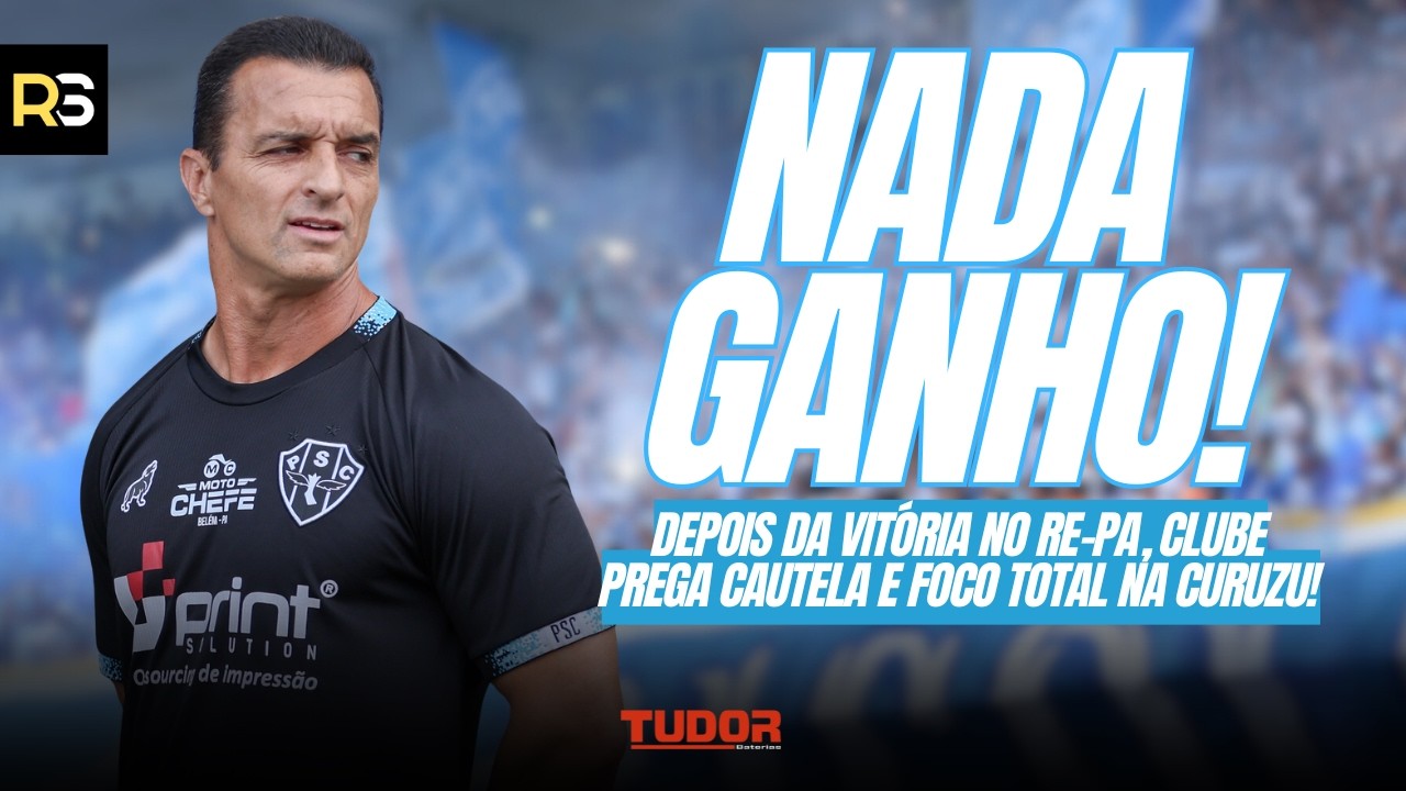 🚨🐺 PÉS NO CHÃO! Paysandu evita clima de “já ganhou” em reapresentação na Curuzu!