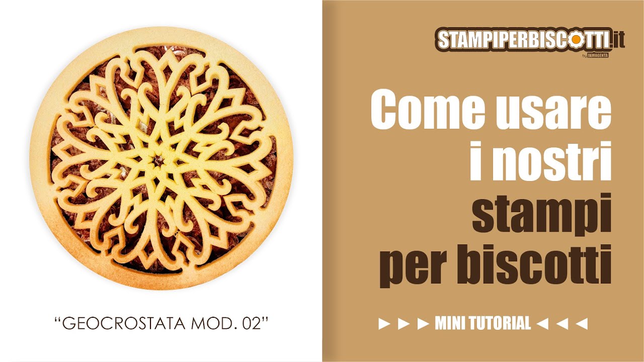 Stampo Biscotti GeoCrostata 