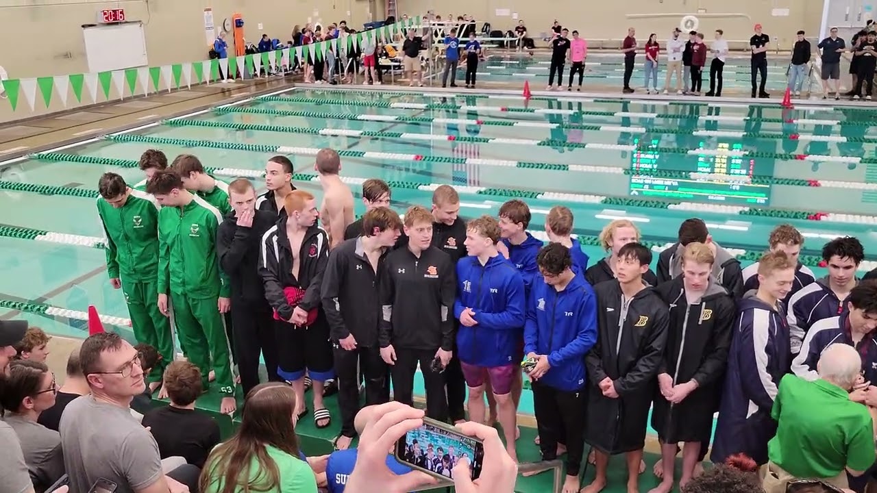 2026 TMT Section 6AA Finals 400FR Relay Medals