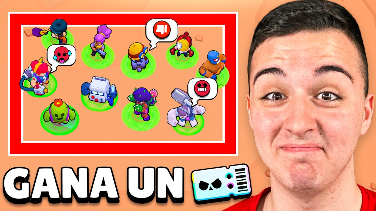 EL ULTIMO en SALIR DEL CUADRADO GANA 😱 Minijuegos Epicos en Brawl Stars 🟥🔥