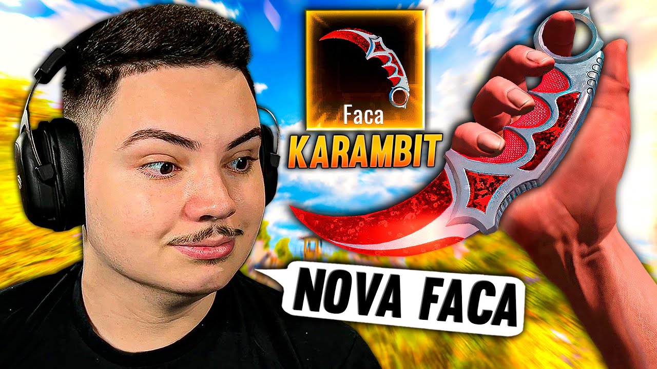 *NOVA FACA* KARAMBIT do BLOOD STRIKE 🔥 (TALON - FOICE)