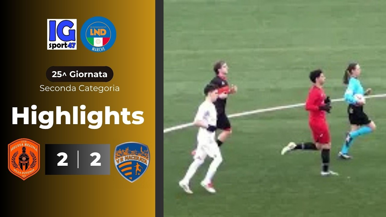 HR Villa Potenza-VR Macerata 2-2 (Seconda Categoria Gir. E)