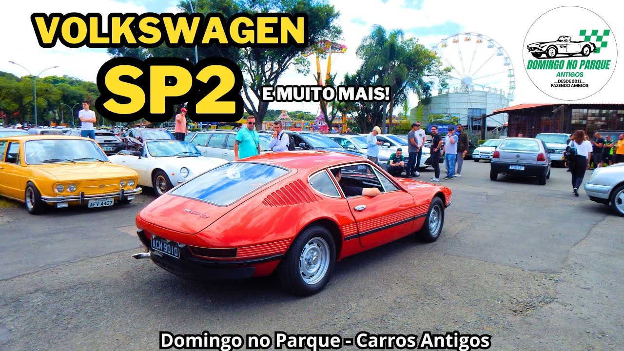 Volkswagen SP2 🤩🚗📸 Carros Antigos e Exóticos - Domingo no Parque Barigui (Parte II)