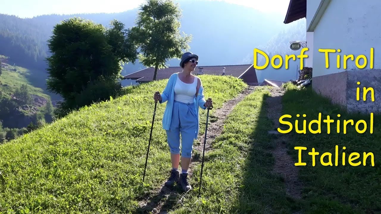 Urlaub im Dorf Tirol/Tirolo und Umgebung bei Meran in Südtirol/Italien