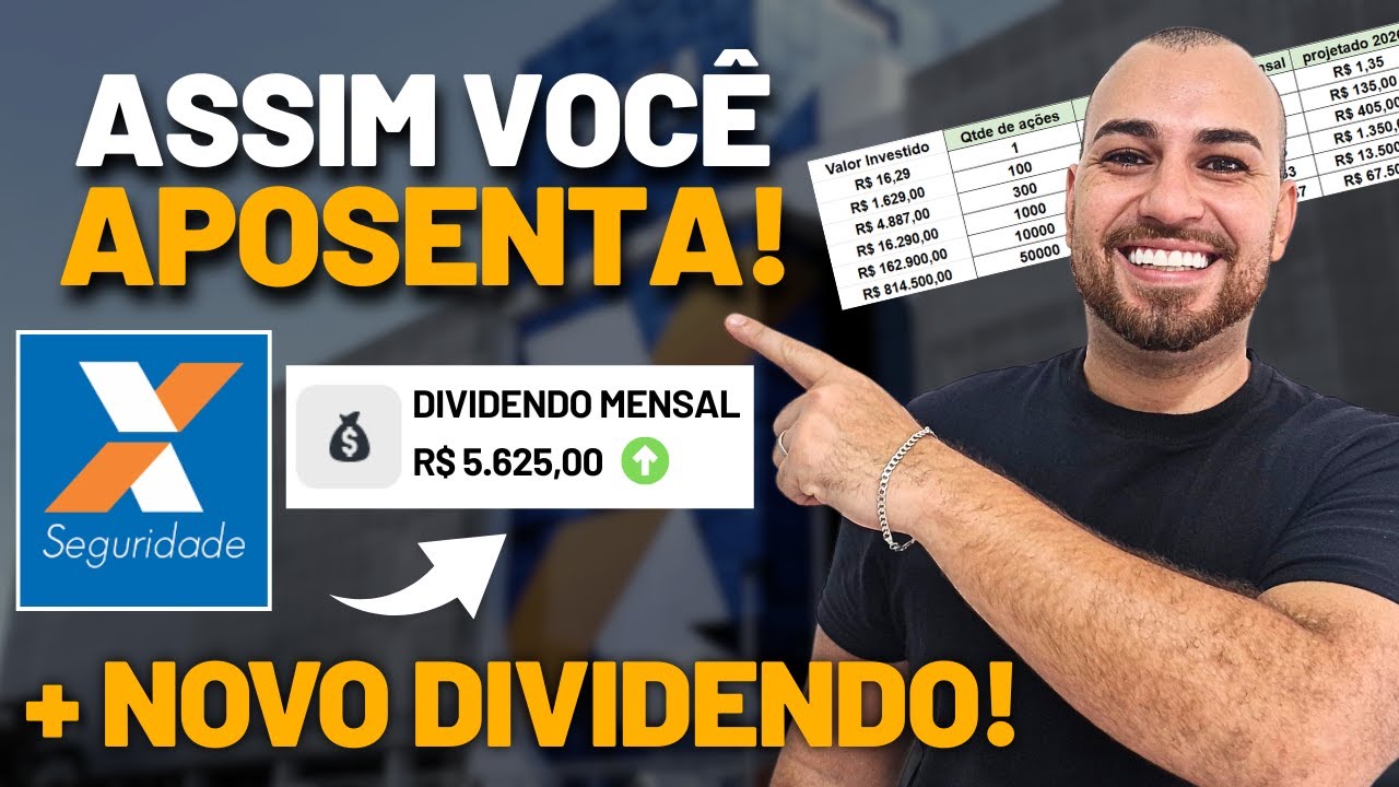 COMO APOSENTAR COM DIVIDENDOS DA CXSE3? QUANTAS A&Ccedil;&Otilde;ES PRECISO TER? QUANTO INVESTIR? +NOVO AN&Uacute;NCIO