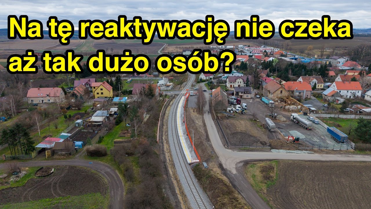 Rewitalizacja linii kolejowej nr 310 stan prac na 17 grudnia 2024 (Piława Górna – Kobierzyce)
