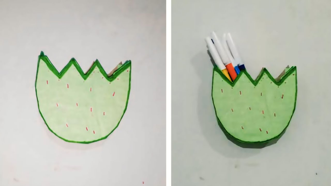Beautiful Pencil box craft idea 💡😁 #craft #diy 