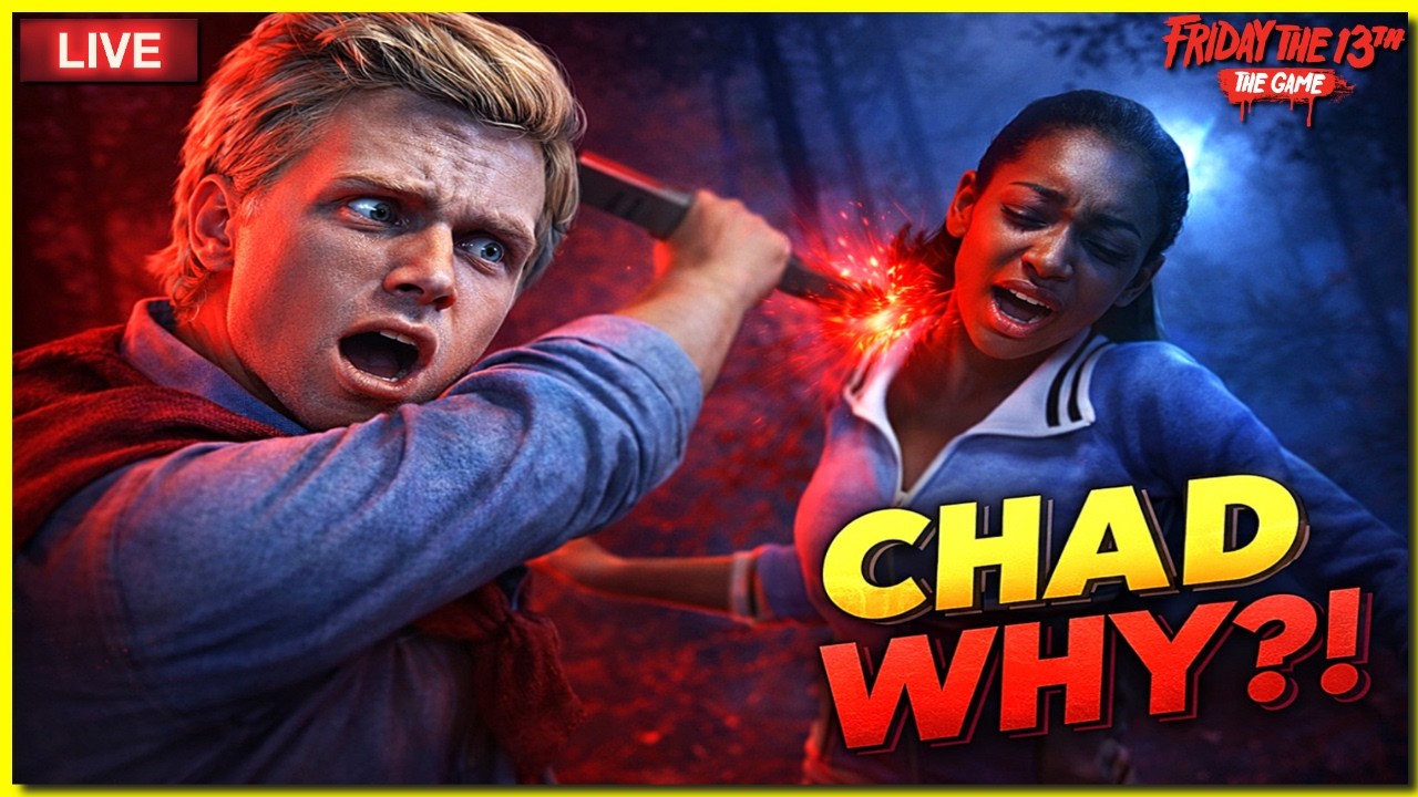 🔴 LIVE NOW: Can Anyone ESCAPE Jason’s WRATH In Friday The 13th Game?