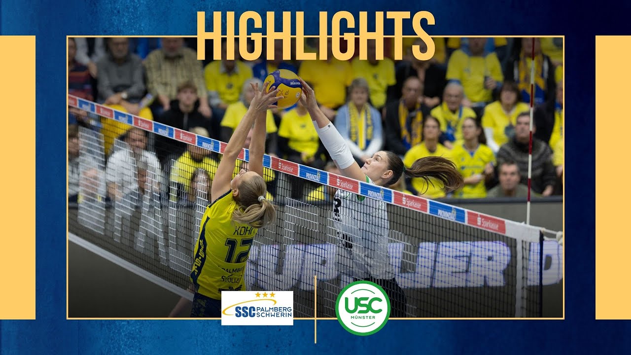 Highlights: SSC Palmberg Schwerin - USC Münster