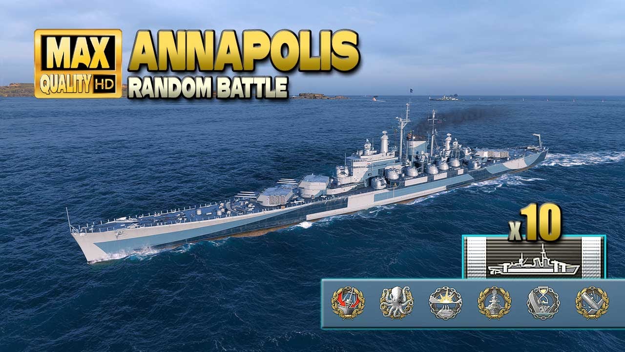 Крейсер Аннаполис: После отличного старта... - World of Warships