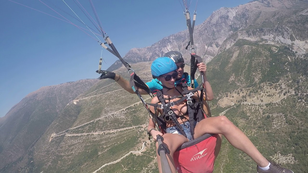 AERONAUTIKA SHQIPTARE- TANDEM FLIGHT LLOGARA AIR GAMES 2017 - GESA FLY