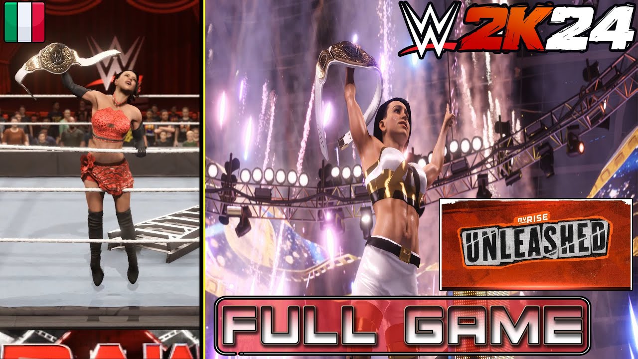 WWE 2K24 MyRise: Unleashed | Full Game ITALIANO