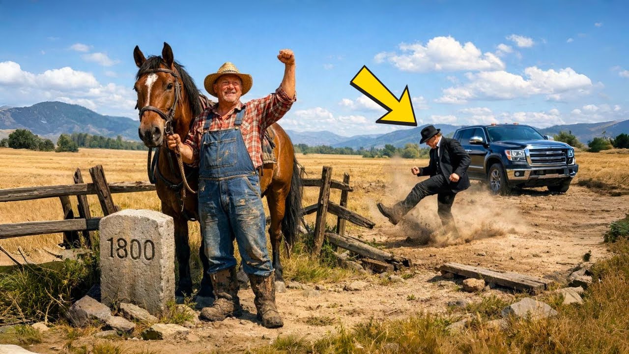 EL VECINO RECLAMABA ESA TIERRA… PERO EL CABALLO ENCONTRÓ EL MOJÓN QUE DEMOSTRÓ EL ROBO…