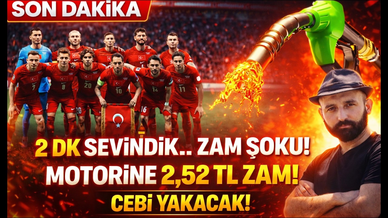 CANLI / KOSOVA & T&Uuml;RKİYE. Motorine 2 Lira 52 kuruş zam geldi. FAKİR CANLI