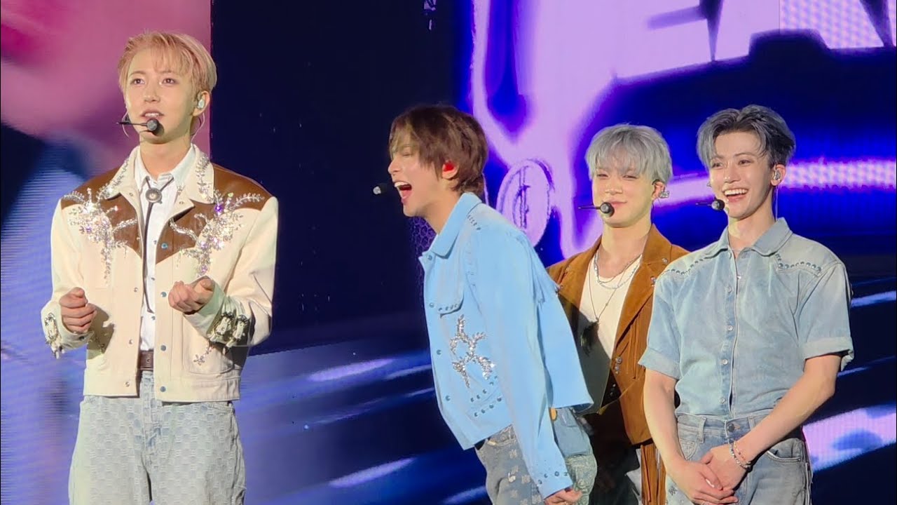 250712 NCTDREAM DREAM Show 4 - 런쥔 멘트시간(feat. 공공즈 전광판 장난)