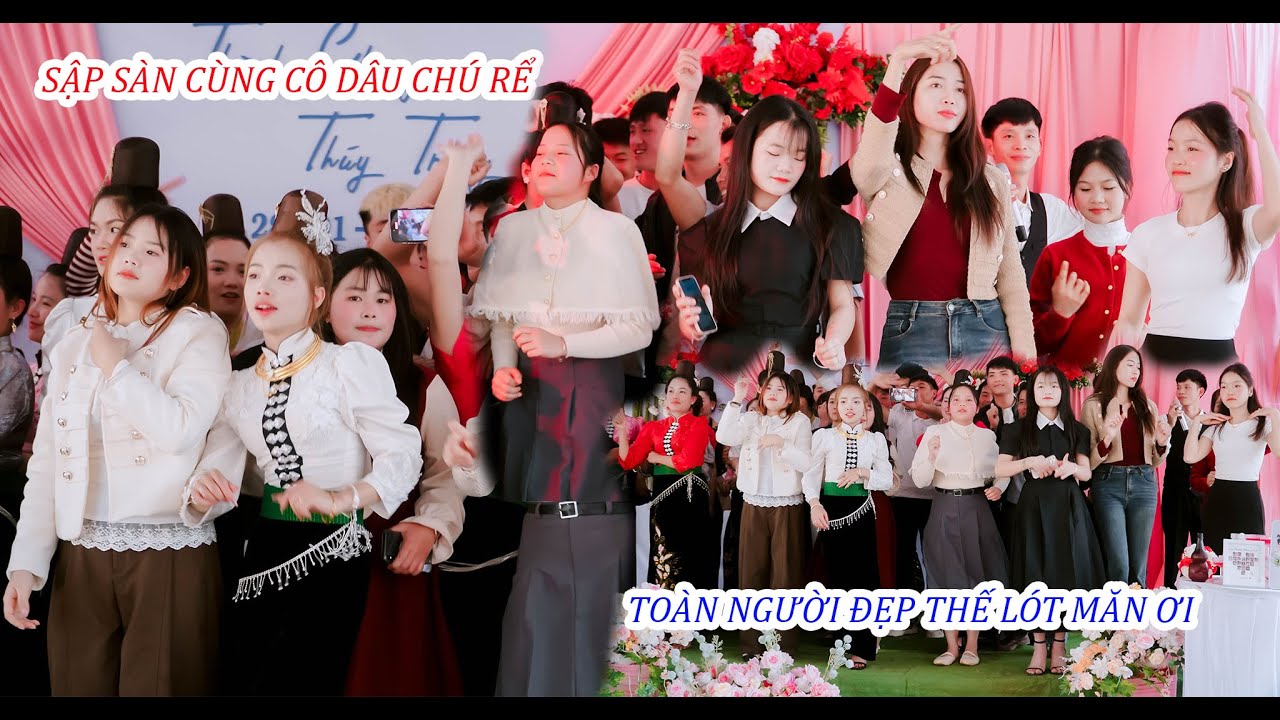 MẾT CỠ CHỊ EM BẢN L&Oacute;T MĂN - MƯỜNG KHI&Ecirc;NG NHẢY HẾT M&Igrave;NH TẠI LỄ VU QUY [[ TH&Uacute;Y TRUNG & TH&Agrave;NH CHUNG ]]