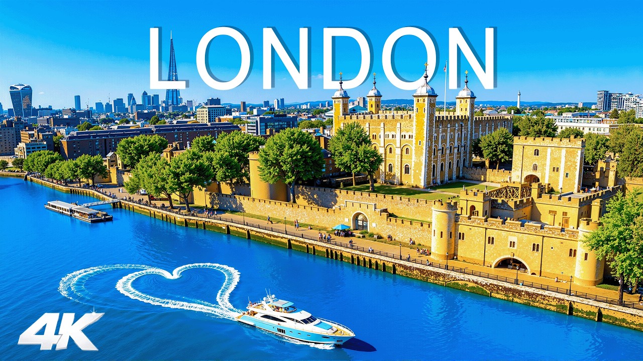 [4K] London | INSANE Big Ben, Tower Bridge & Golden Thames Skyline ✨