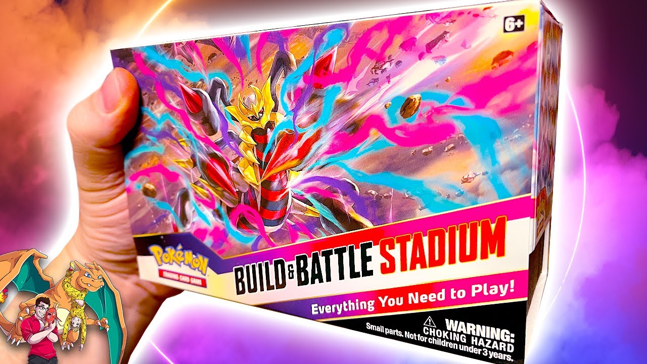 Pokemon Lost Origin Build and Battle Stadium: The Unboxing