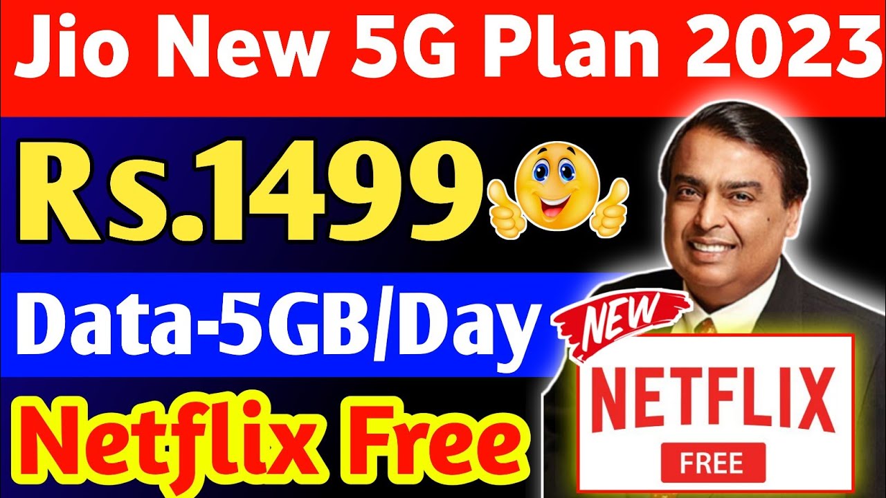 jio 1499 plan details 2023 | Jio 5G Plan Details | jio new plan details | Netflix Free Subscription
