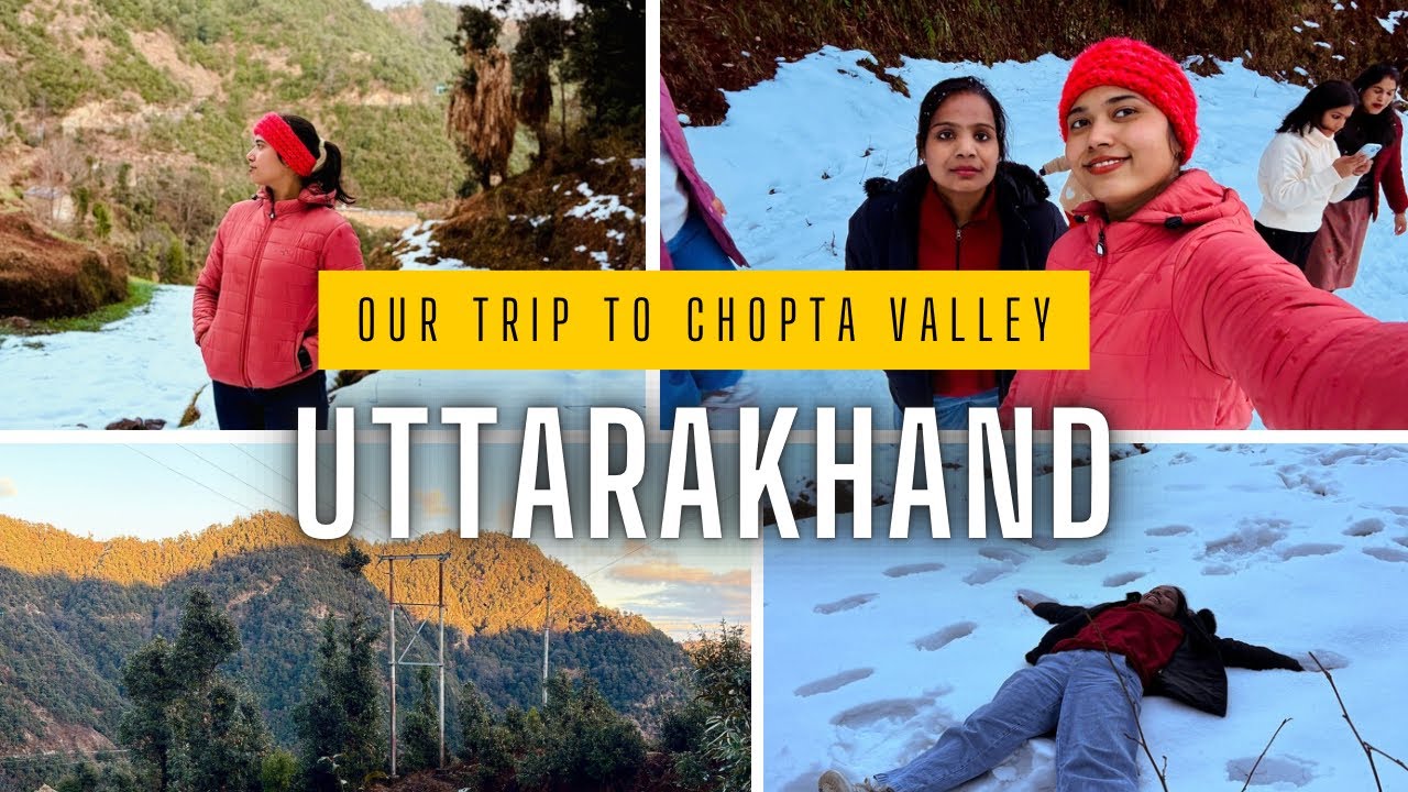 Hum chale barf dekhne🏔️✨chopta, Rudraprayag 