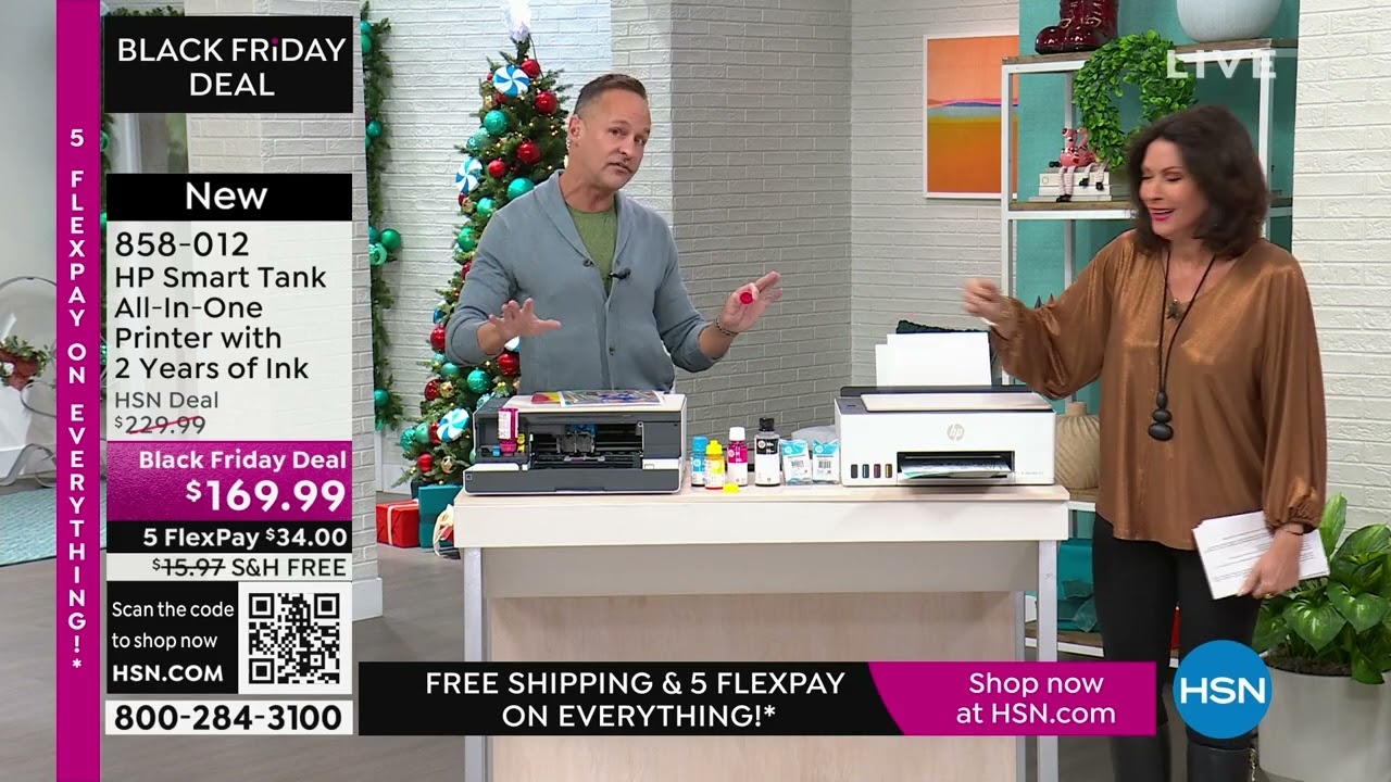 HP Smart Tank AllInOne Printer with 2 Years of Ink