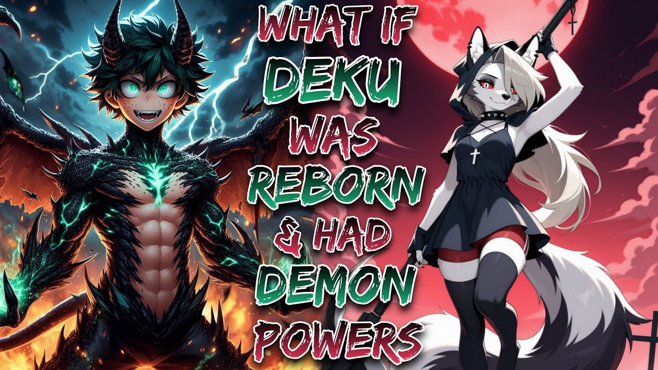 What If Deku Was Reborn & Had Demon Powers!? | MHA x Helluva Boss