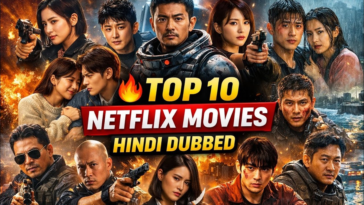 Top 10 Netflix Hindi Dubbed Movies January 2026 | Korean Movies List 🔥