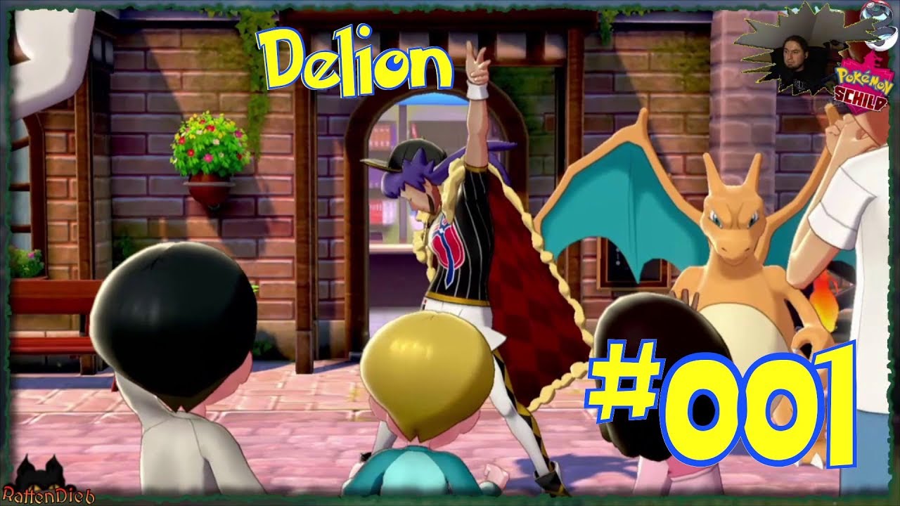 #001 🐀 Delion ⚔️ Pokemon Schild 🛡️